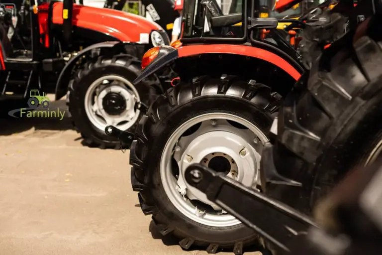 Tractors with tube tires