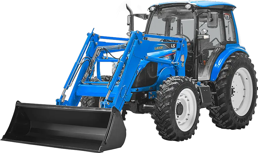 blue ls tractor
